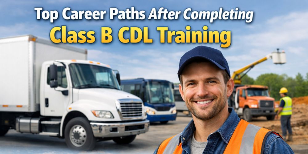 Top Career Paths After Completing Class B CDL Training