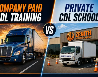 CDL School vs Company Paid Training for Beginners (Full Guide)
