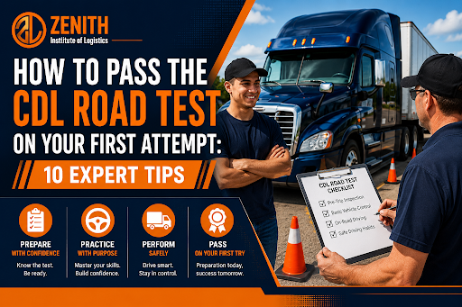 How to Pass the CDL Road Test on Your First Attempt: A Complete Guide